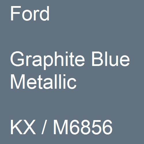 Ford, Graphite Blue Metallic, KX / M6856.